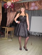 Последний, 5-й конкурс&nbsp;— lефиле (демонстрация платья и&nbsp;причёски). Екатерина