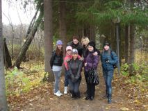 В аллее